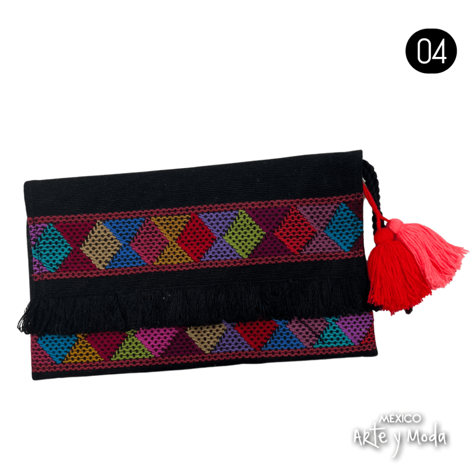 Clutch Telar Cintura - MÉXICO ARTE Y MODA - Clutch Bordado