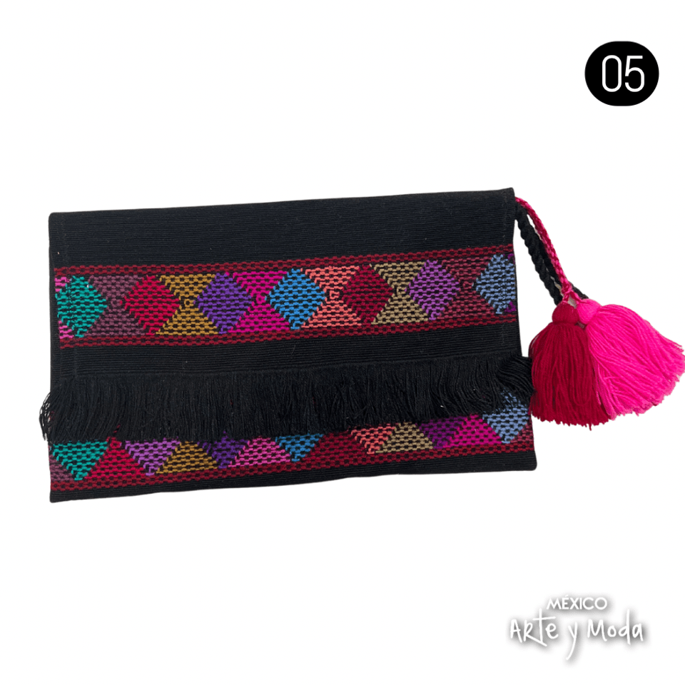 Clutch Telar Cintura - MÉXICO ARTE Y MODA - Clutch Bordado