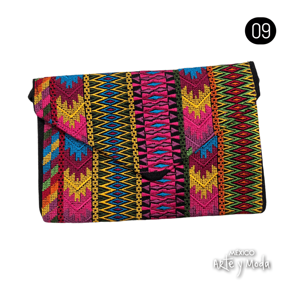 Clutch Tulum Bordado - MÉXICO ARTE Y MODA - Clutch Bordado