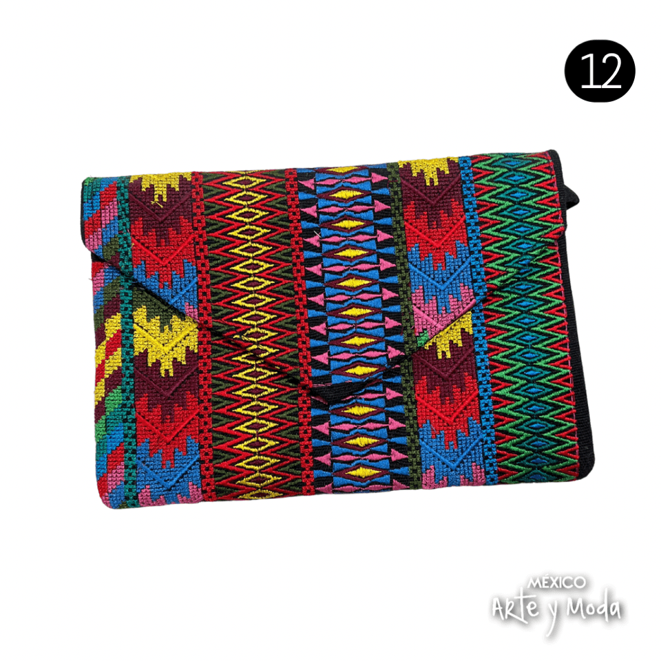 Clutch Tulum Bordado - MÉXICO ARTE Y MODA - Clutch Bordado