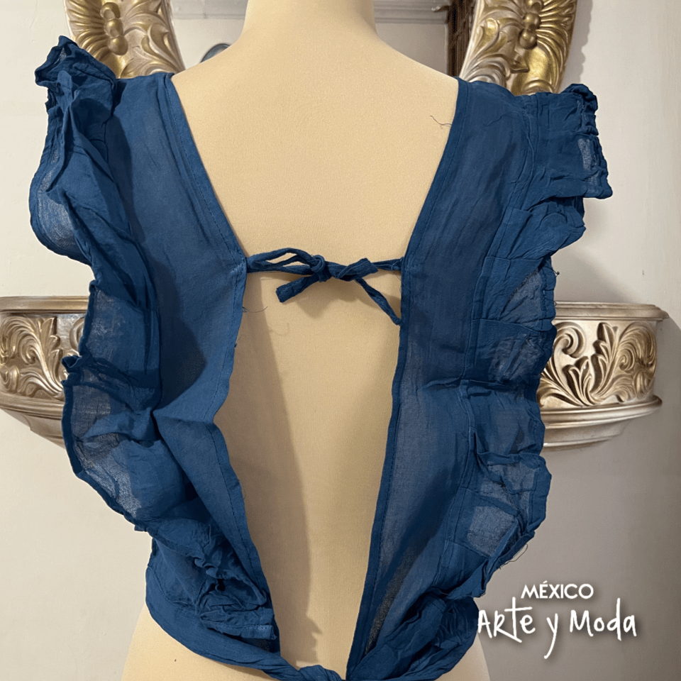 Crop Top Mariposa - MÉXICO ARTE Y MODA - Blusa Lisa