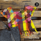 Crop Top Telar Rombos - MÉXICO ARTE Y MODA - Blusa Bordada