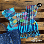 Crop Top Telar Rombos - MÉXICO ARTE Y MODA - Blusa Bordada