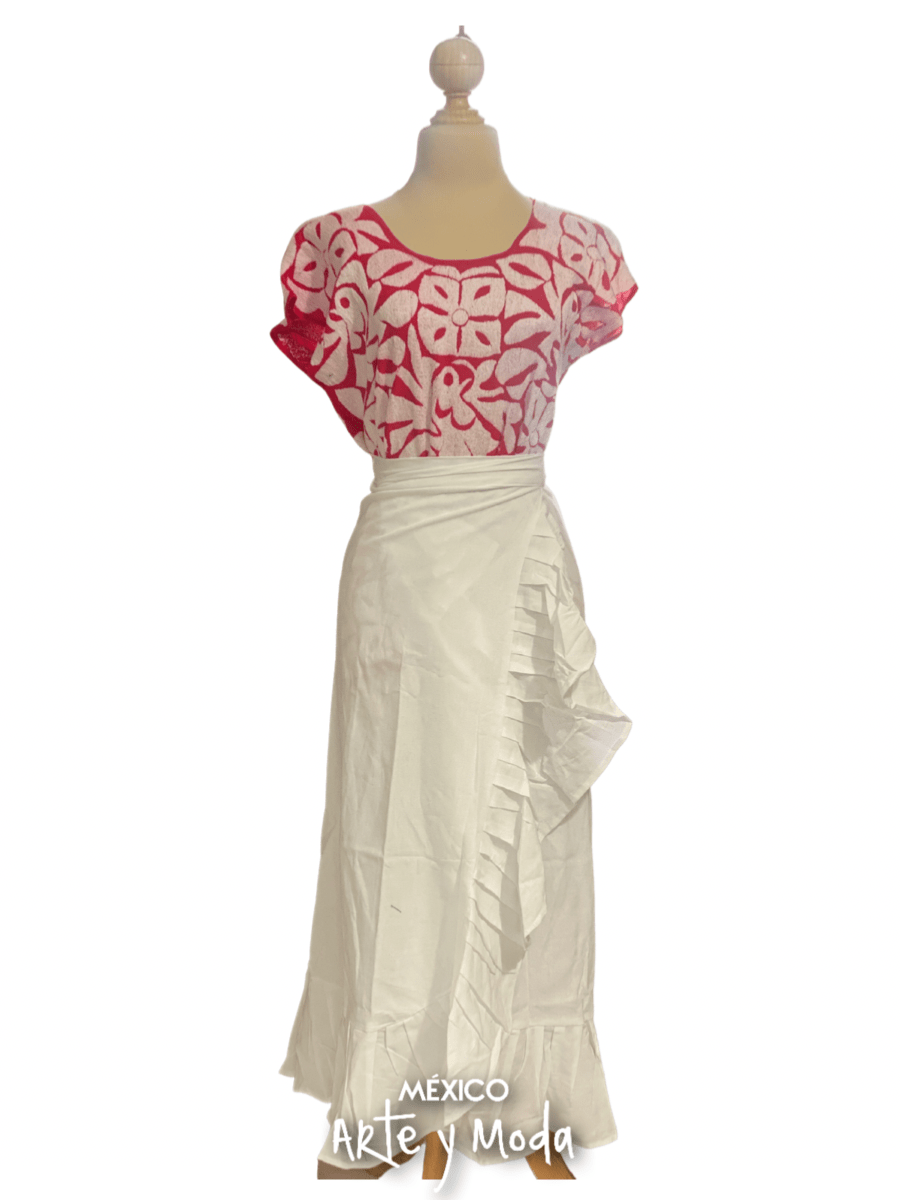 Falda Envolvente - MÉXICO ARTE Y MODA - Falda