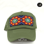 Gorra Trucker Huichol - MÉXICO ARTE Y MODA - Gorra