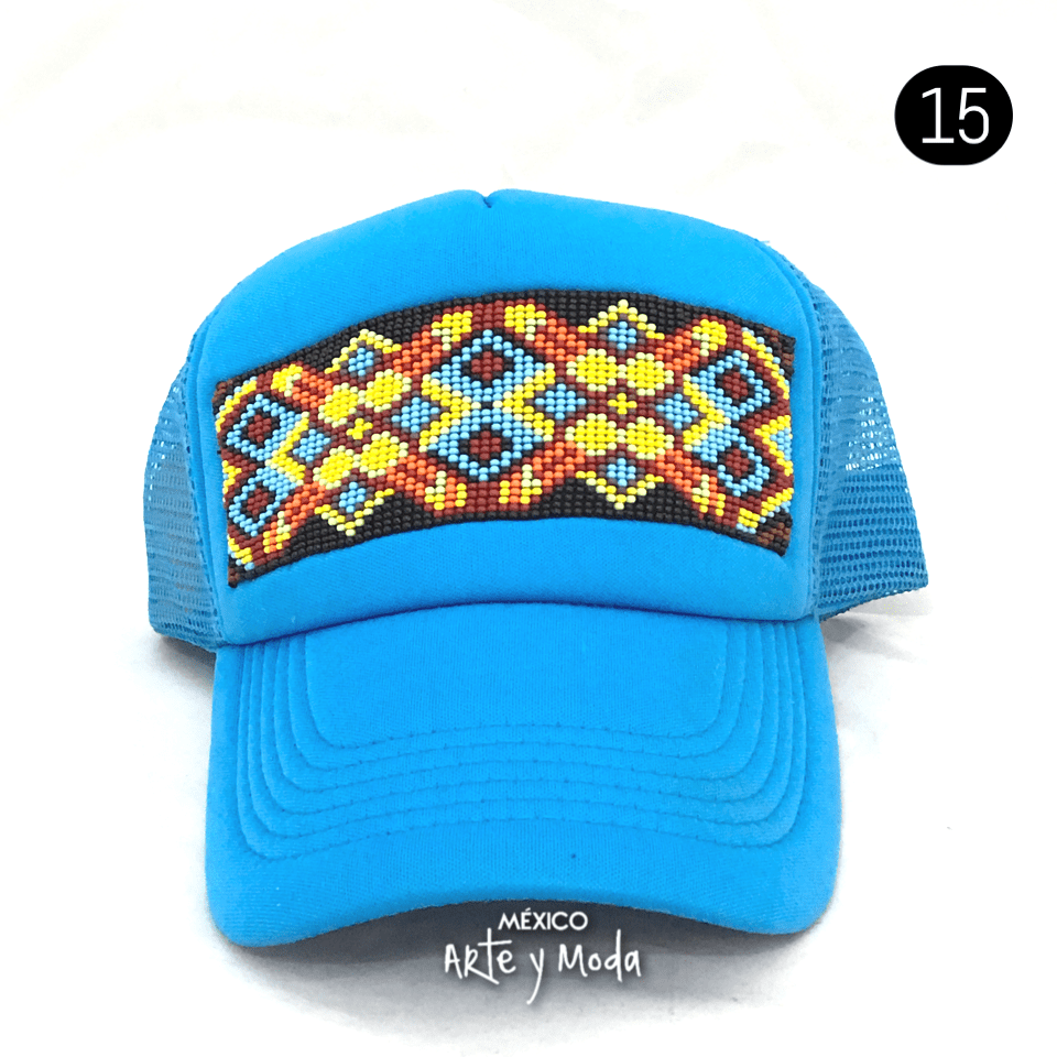 Gorra Trucker Huichol - MÉXICO ARTE Y MODA - Gorra