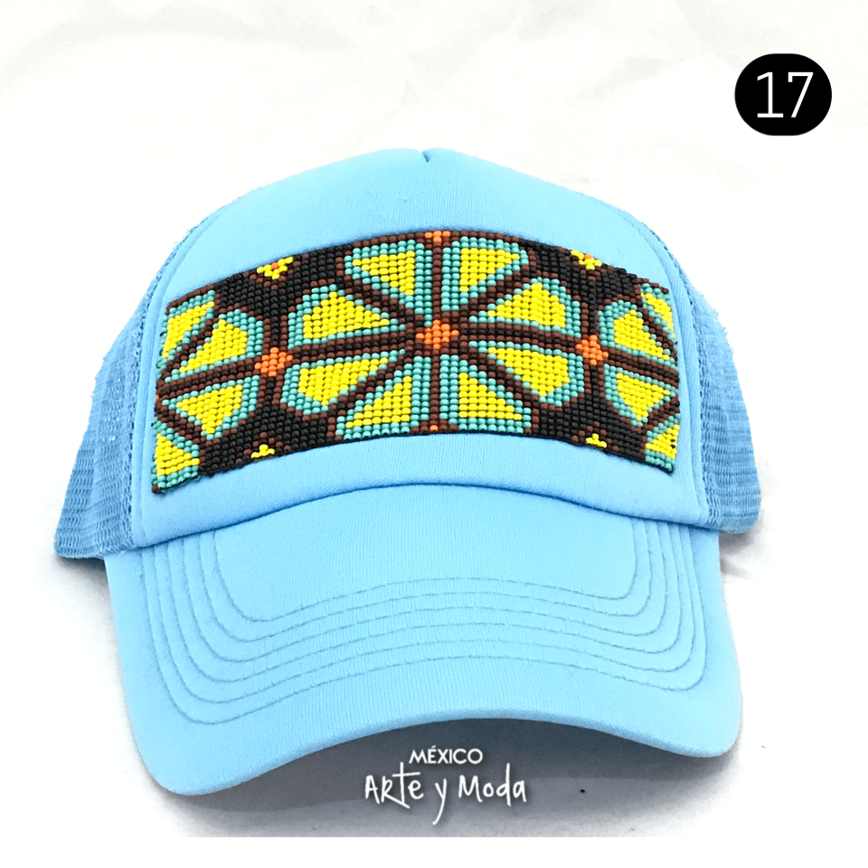 Gorra Trucker Huichol - MÉXICO ARTE Y MODA - Gorra