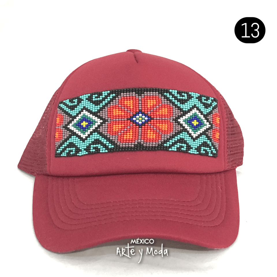 Gorra Trucker Huichol - MÉXICO ARTE Y MODA - Gorra