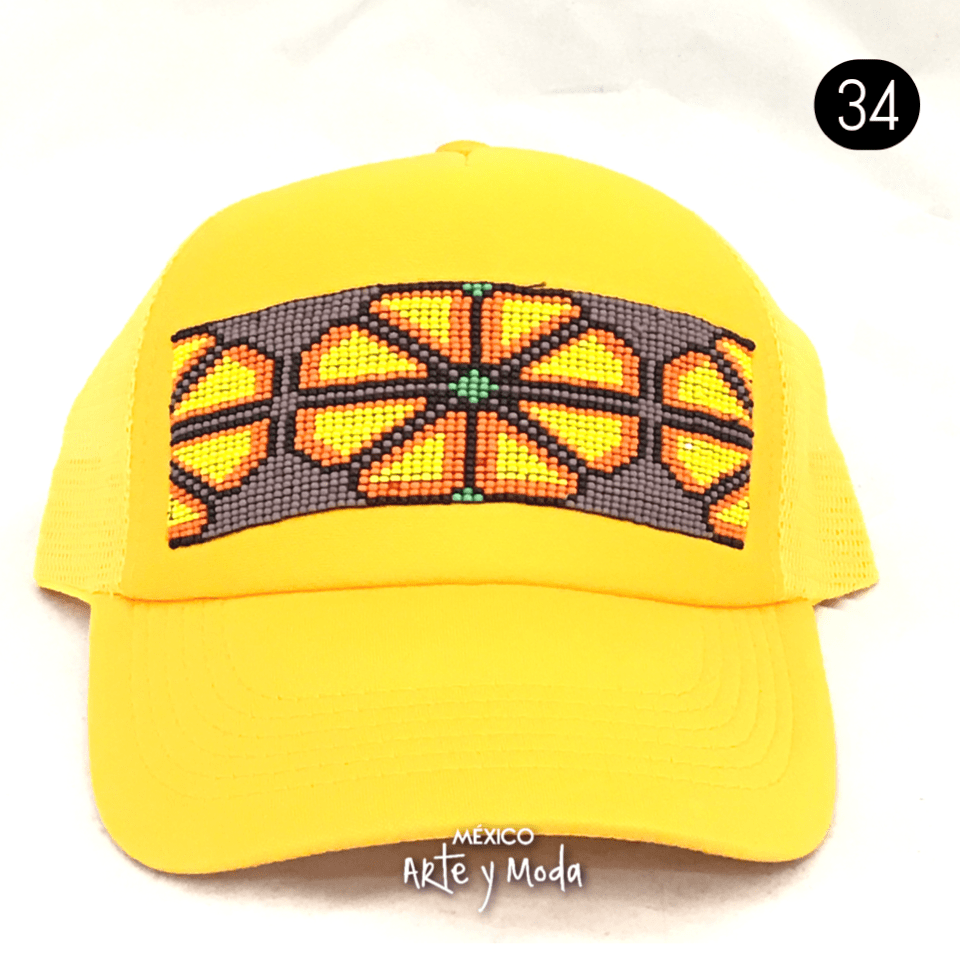 Gorra Trucker Huichol - MÉXICO ARTE Y MODA - Gorra