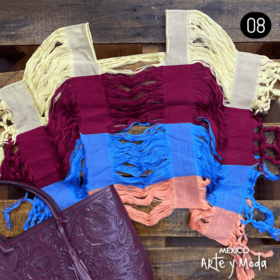 Huipil Deshilado - MÉXICO ARTE Y MODA - Crop Top