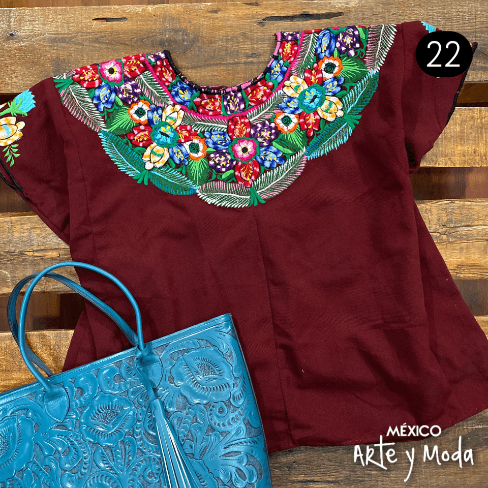 Huipil Guate Ceremonial - MÉXICO ARTE Y MODA - Blusa Bordada