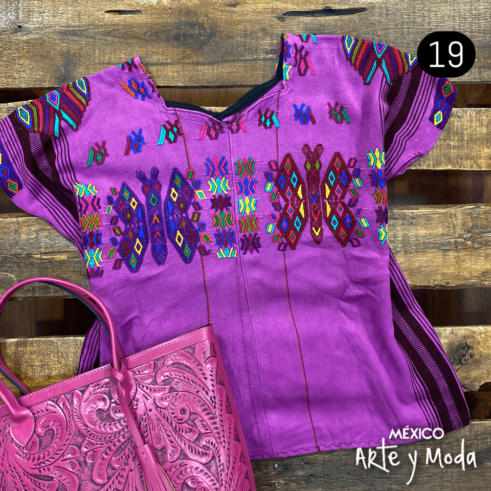 Huipil Guate Ceremonial - MÉXICO ARTE Y MODA - Blusa Bordada