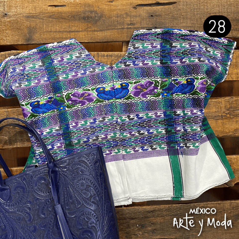 Huipil Guate Ceremonial - MÉXICO ARTE Y MODA - Blusa Bordada