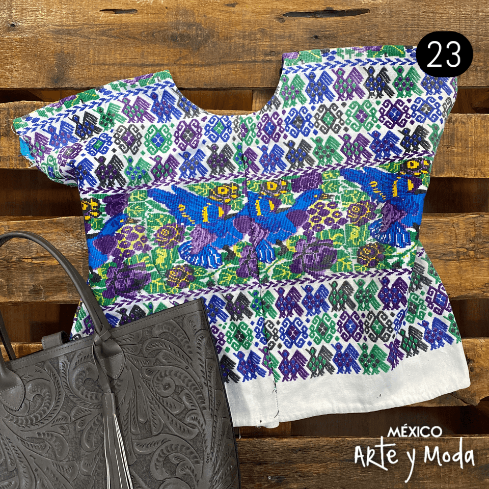 Huipil Guate Ceremonial - MÉXICO ARTE Y MODA - Blusa Bordada