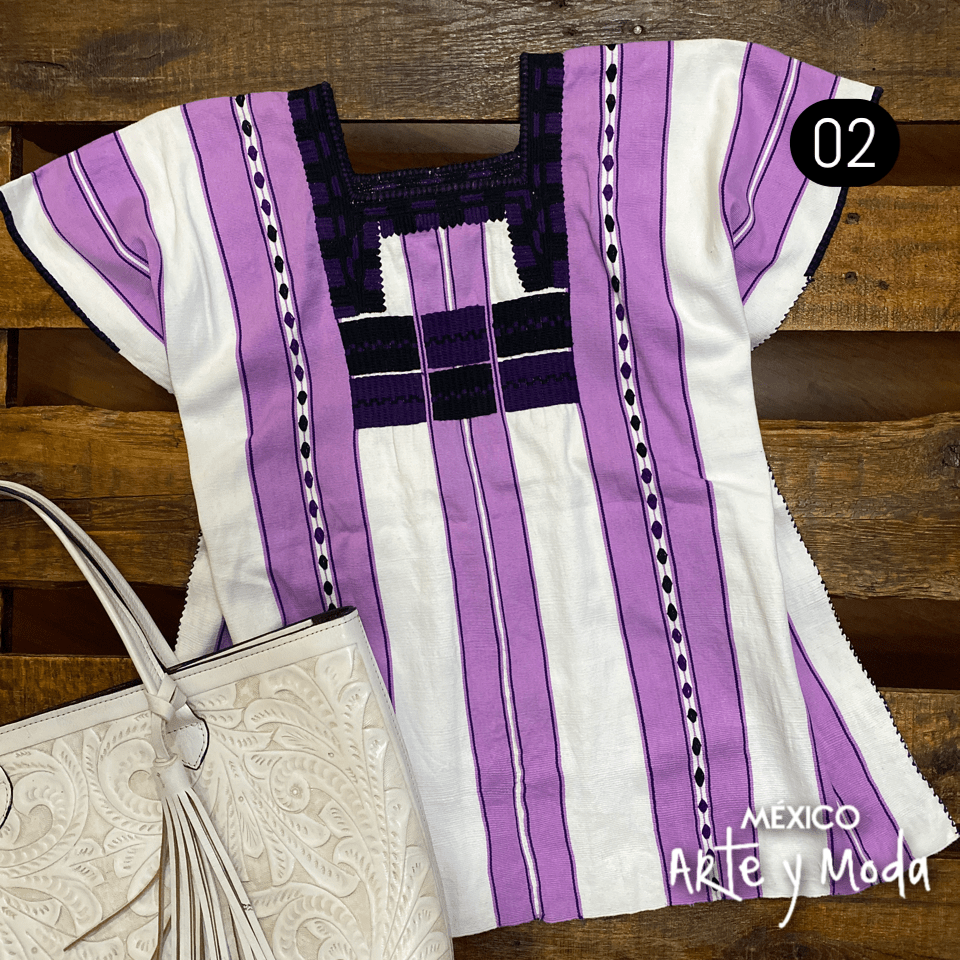 Huipil San Cuc - MÉXICO ARTE Y MODA - Blusa Bordada