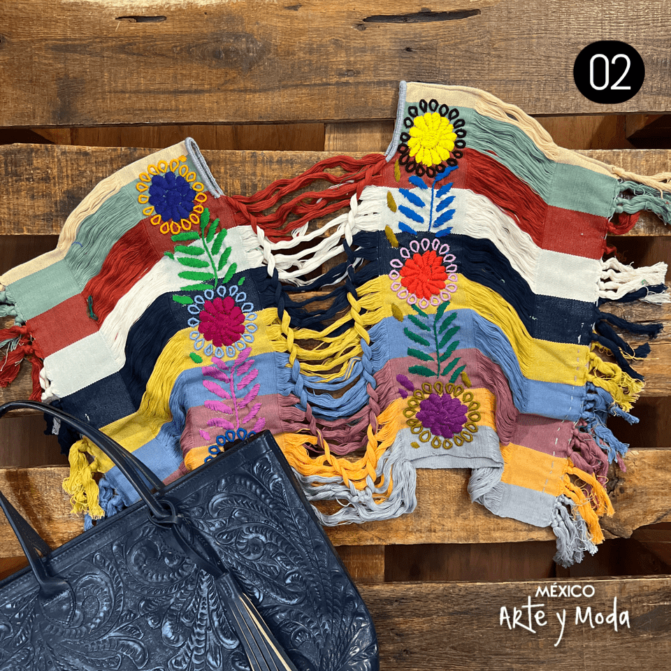 Huipil Telar Fusion - MÉXICO ARTE Y MODA - Blusa Bordada