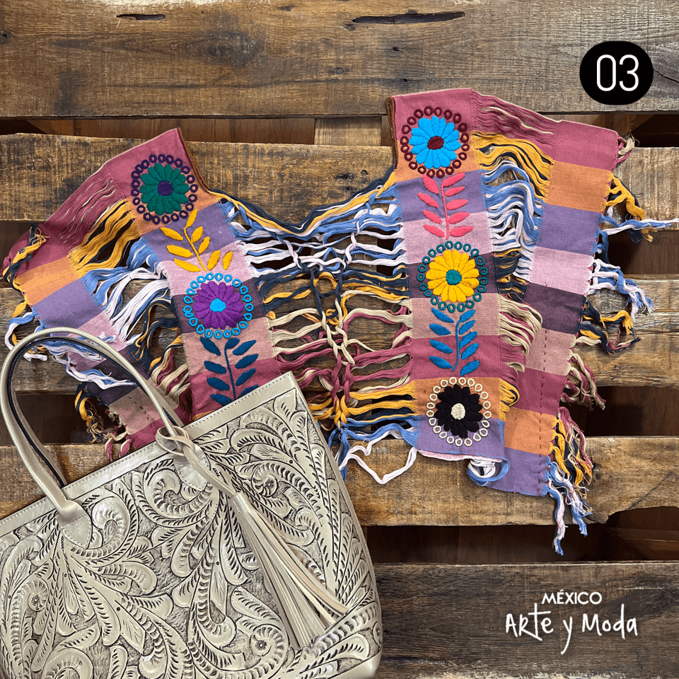 Huipil Telar Fusion - MÉXICO ARTE Y MODA - Blusa Bordada