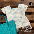 Huipil Telar Lunares - MÉXICO ARTE Y MODA - Crop Top