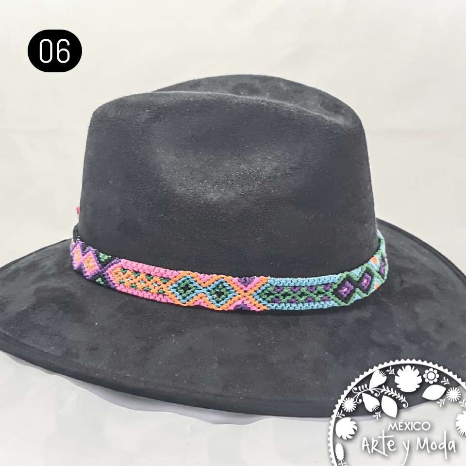 Indiana Gamuza Tejido - MÉXICO ARTE Y MODA - Sombrero