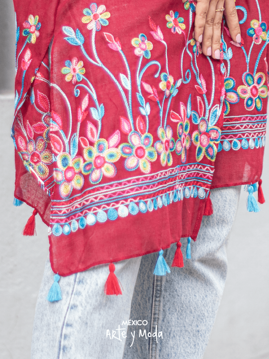 Kimono Bordado - MÉXICO ARTE Y MODA - Chaleco