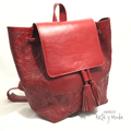 Mochila Solapa Piel - MÉXICO ARTE Y MODA - Bolso de Piel