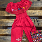 Mono Bordado Infantil - MÉXICO ARTE Y MODA - Mono Infantil