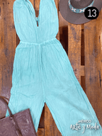 Mono Manta Corrugada - MÉXICO ARTE Y MODA - Monos de pantalón corto y largo