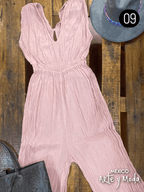 Mono Manta Corrugada - MÉXICO ARTE Y MODA - Monos de pantalón corto y largo