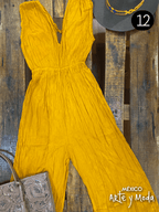 Mono Manta Corrugada - MÉXICO ARTE Y MODA - Monos de pantalón corto y largo