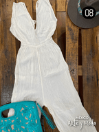 Mono Manta Corrugada - MÉXICO ARTE Y MODA - Monos de pantalón corto y largo