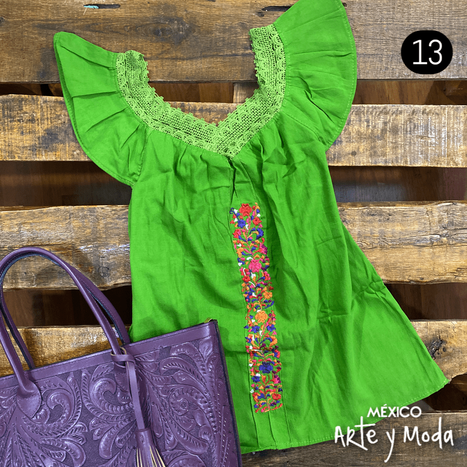 Nueva Blusa Angel - MÉXICO ARTE Y MODA - Blusa Bordada