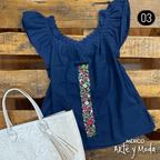 Nueva Blusa Angel - MÉXICO ARTE Y MODA - Blusa Bordada