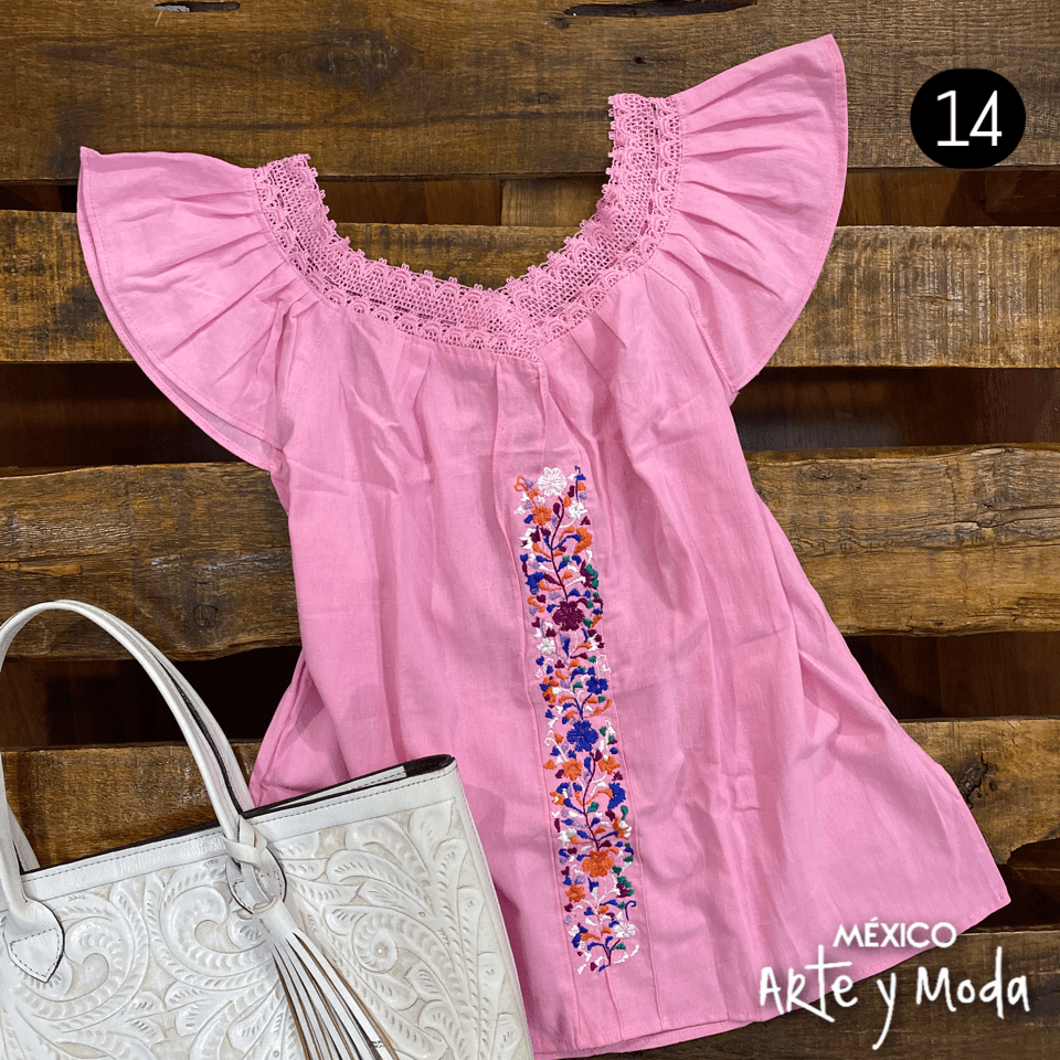 Nueva Blusa Angel - MÉXICO ARTE Y MODA - Blusa Bordada