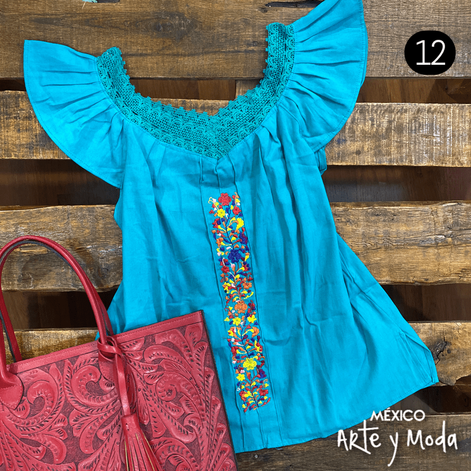 Nueva Blusa Angel - MÉXICO ARTE Y MODA - Blusa Bordada