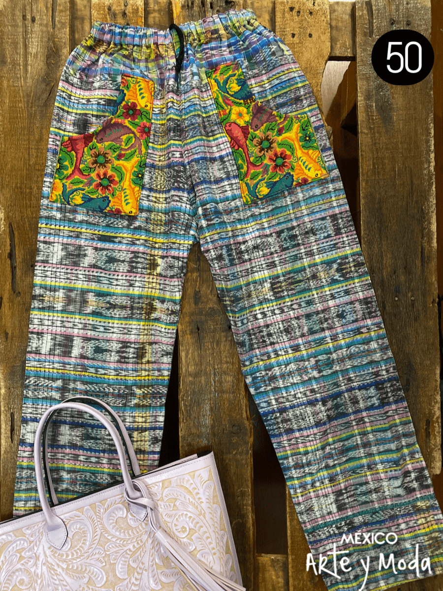 Pantalon Guate - MÉXICO ARTE Y MODA - Pantalón