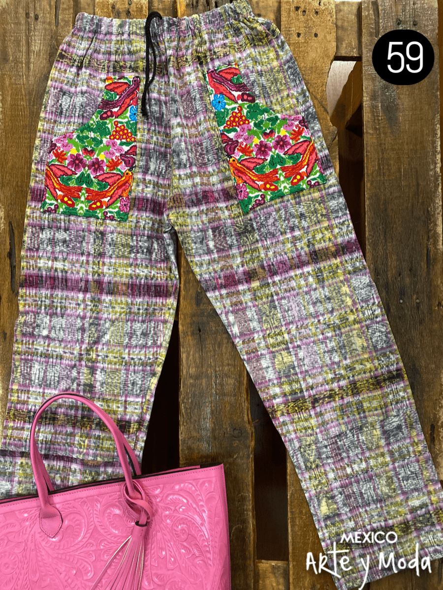 Pantalon Guate - MÉXICO ARTE Y MODA - Pantalón