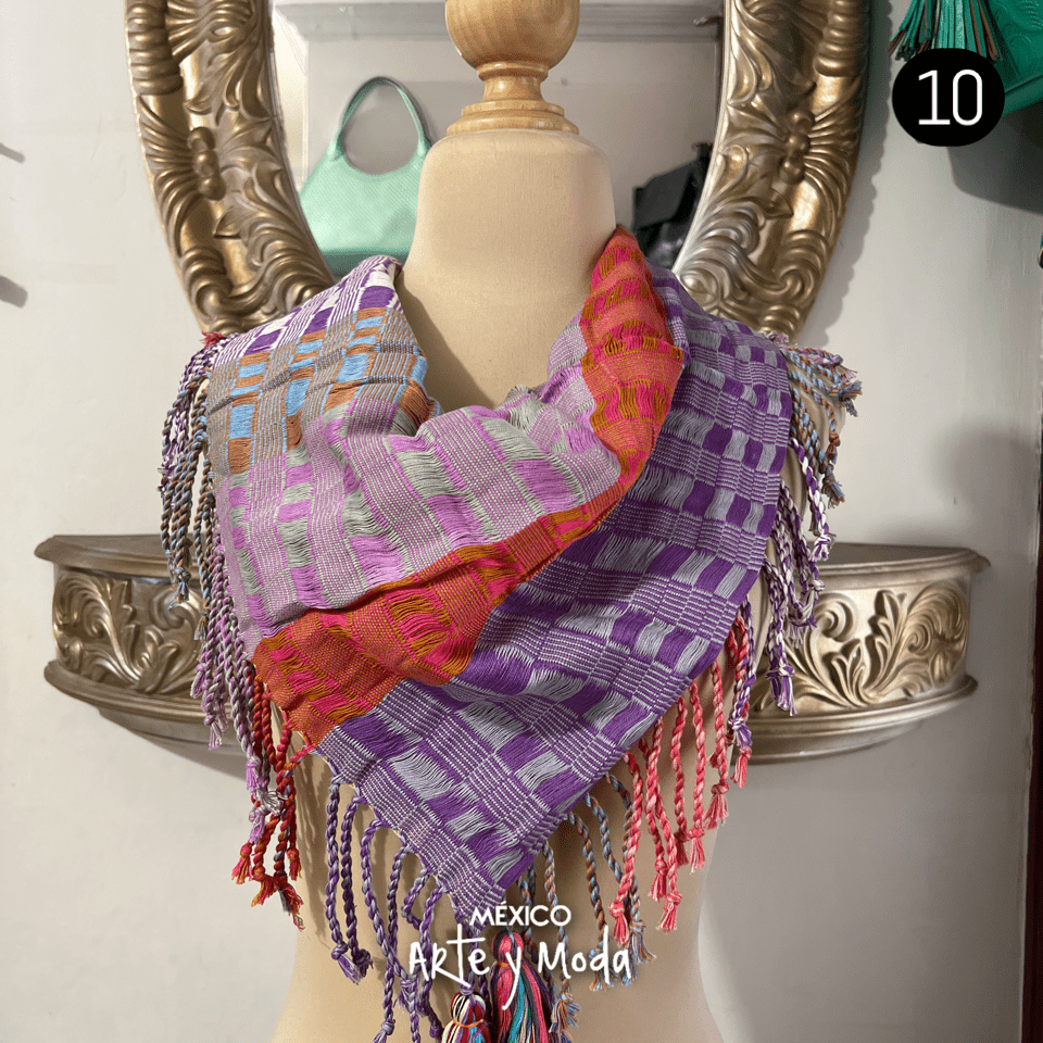 Pashmina Telar Cintura - MÉXICO ARTE Y MODA - Pañuelos y pañoletas