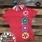 Playera Bordada a Mano - MÉXICO ARTE Y MODA - Playera Bordada
