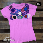 Playera Bordada a Mano - MÉXICO ARTE Y MODA - Playera Bordada