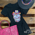 Playera Catrina - MÉXICO ARTE Y MODA - Playera Bordada