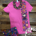 Playera Lelé - MÉXICO ARTE Y MODA - Playera Bordada