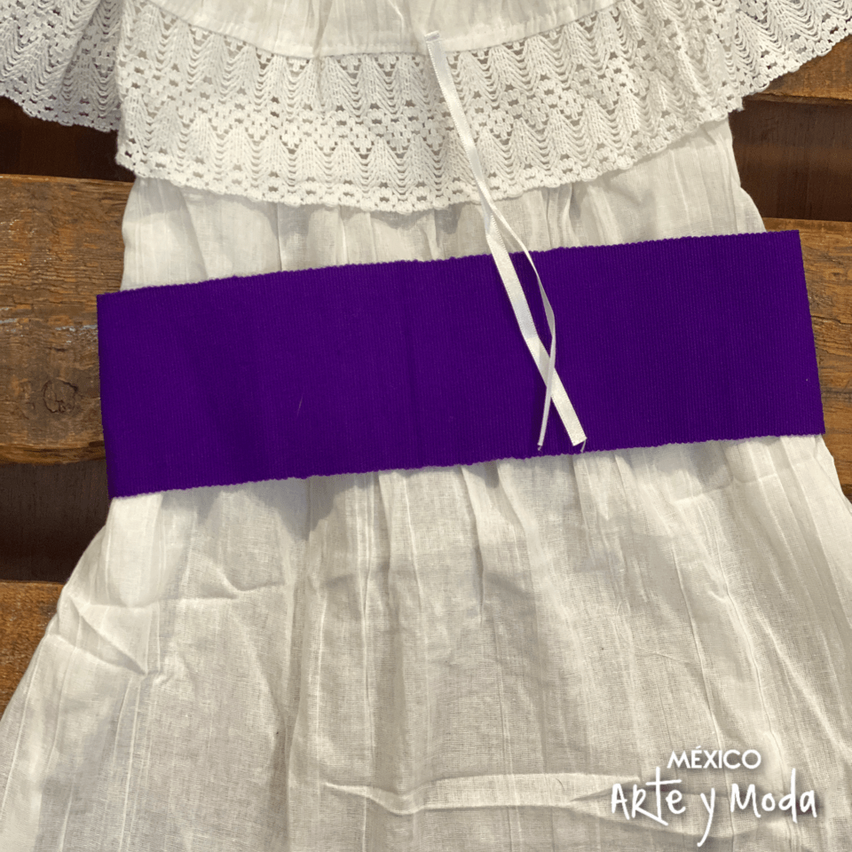 Refajo Liso - MÉXICO ARTE Y MODA - Cinto / Refajo