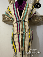 Salida de Baño Telar Deshilado - MÉXICO ARTE Y MODA - Chaleco