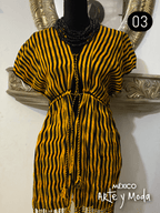 Salida de Baño Telar Deshilado - MÉXICO ARTE Y MODA - Chaleco