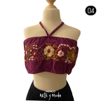 Top Halter Chiapas - MÉXICO ARTE Y MODA - Camisas y tops