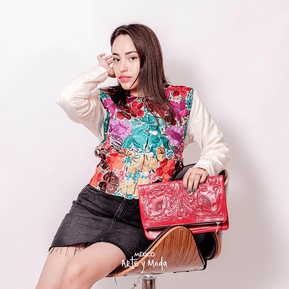 Torera Telar Bordado - MÉXICO ARTE Y MODA - Chamarra