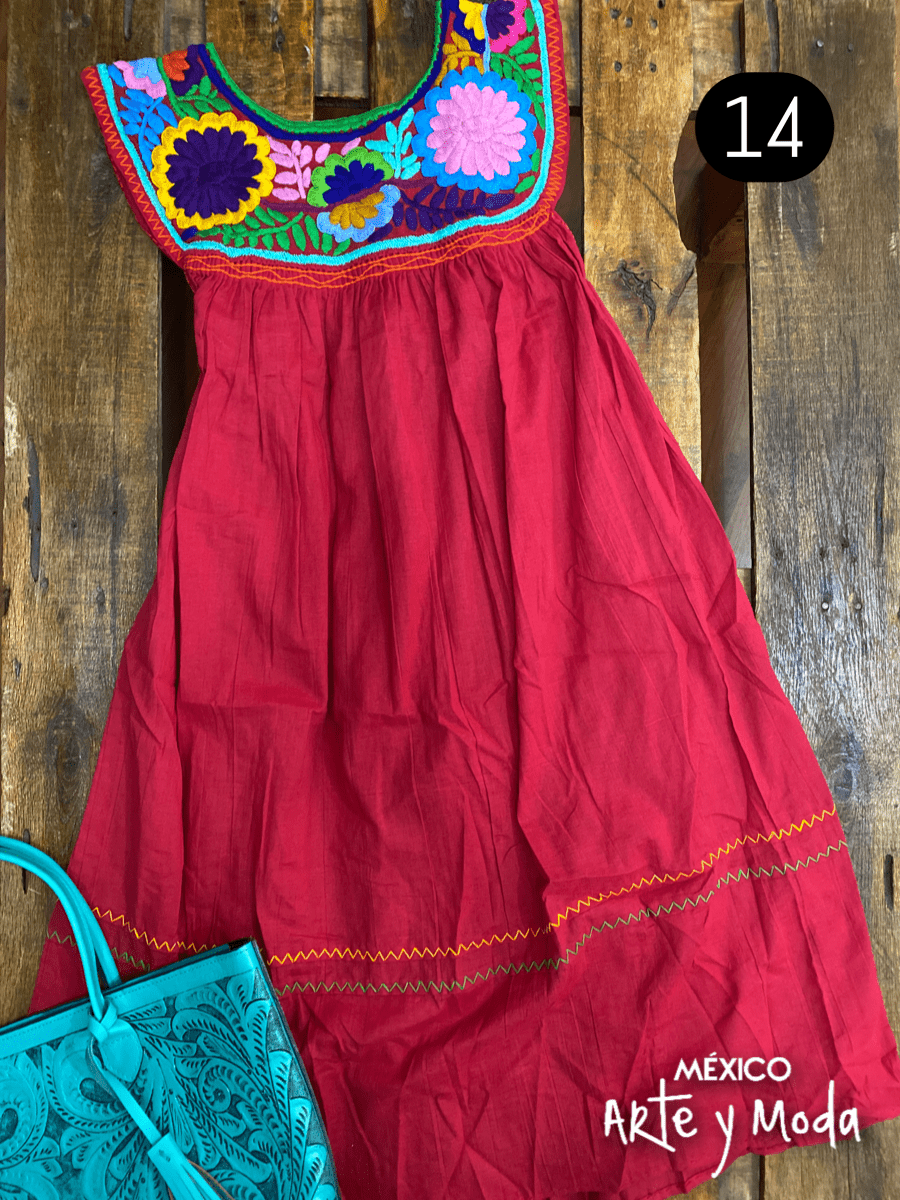 Tunica Aguacatenango - MÉXICO ARTE Y MODA - Vestido Bordado