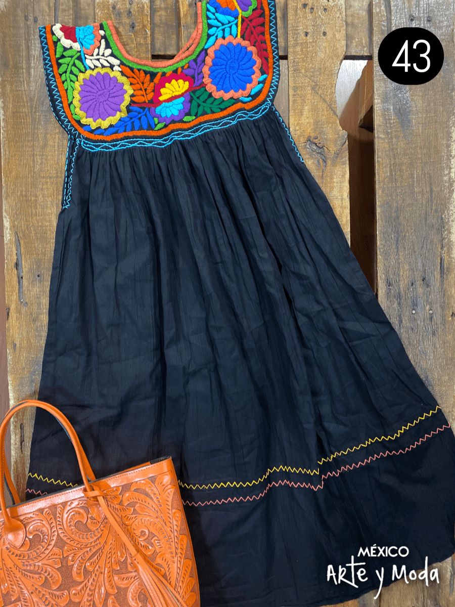 Tunica Aguacatenango - MÉXICO ARTE Y MODA - Vestido Bordado