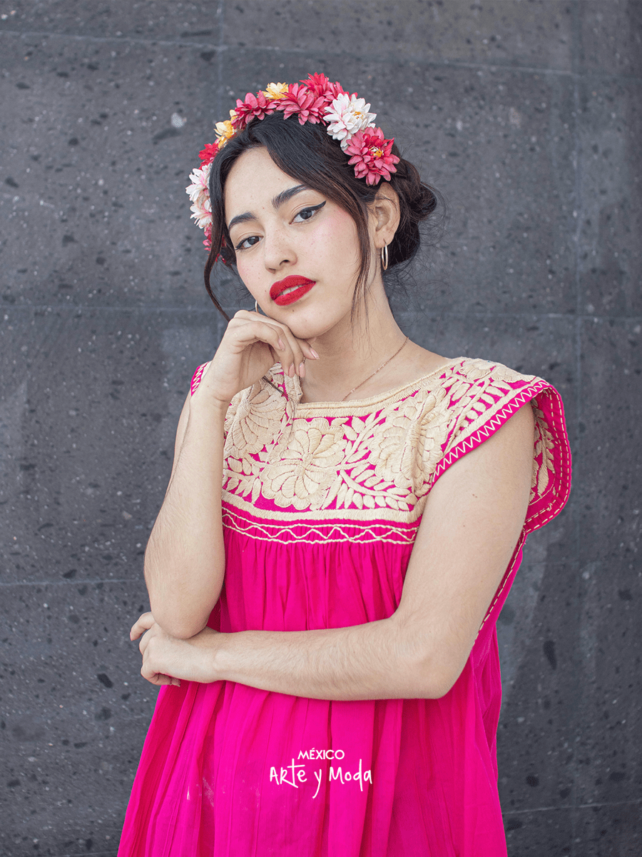 Tunica Aguacatenango - MÉXICO ARTE Y MODA - Vestido Bordado