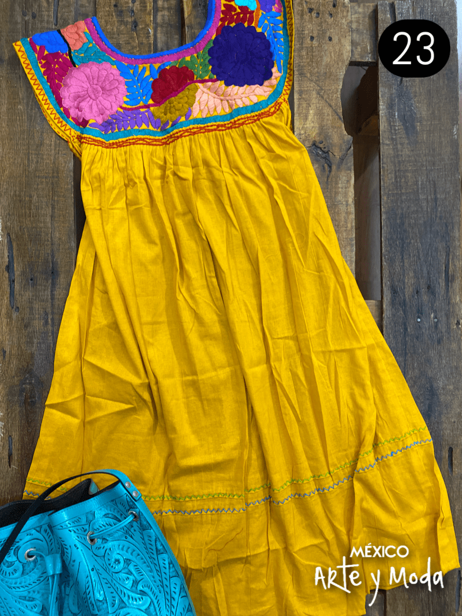 Tunica Aguacatenango - MÉXICO ARTE Y MODA - Vestido Bordado